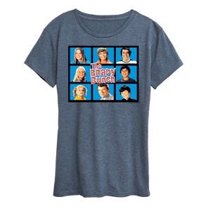 Women's - The Brady Bunch - Classic Hollywood Squares Short Sleeve Graphic T-Shirt - 1 of 4