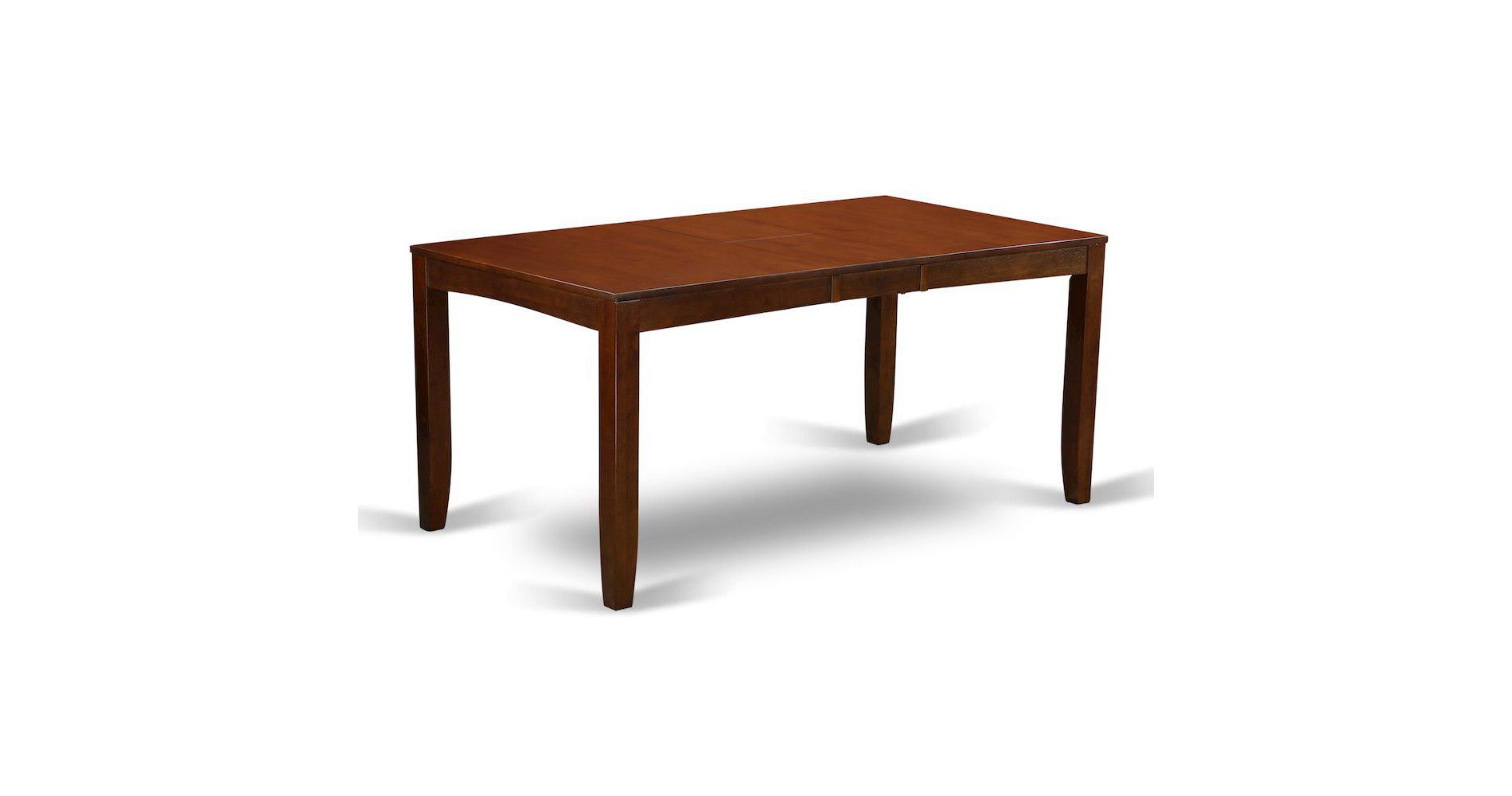 East West Furniture, Lynfield  Rectangular  Dining  Table  36"x66"  with  butterfly  leaf  in  Espresso  Finish