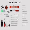 238 Piece Tools Set Professional Grade  Tool Kit for dorm with Plastic Toolbox for College, General Household Hand Repair Set - 4 of 4