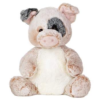 Aurora Sweet & Softer 12" Percy Pig Pink Stuffed Animal