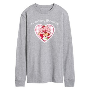 Men's - Strawberry Shortcake - Coquette Heart-Men's Long Sleeve Graphic T-Shirt Long Sleeve Graphic T-Shirt - 1 of 3