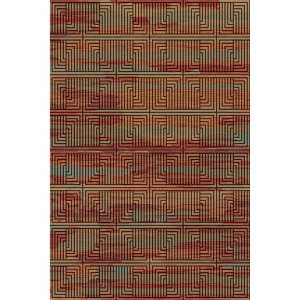 Coucheta Washable Area Rug, Modern Soft Kids Rugs for Bedroom, Living Room, Non-Slip Ultra-Thin Stain Resistance Abstract Rug - 1 of 1