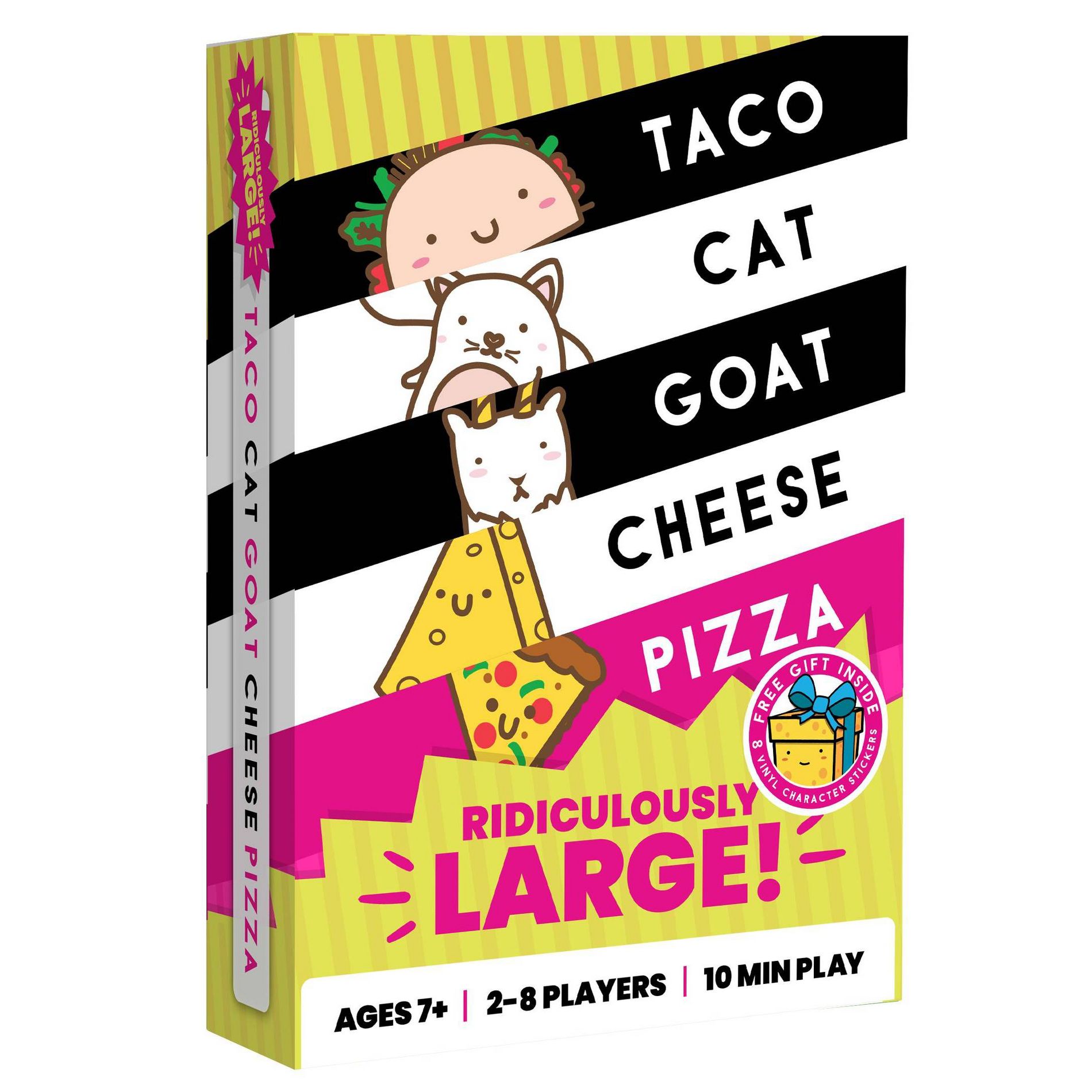 Dolphin Hat Games Taco Cat Goat Cheese Pizza Ridiculously Large