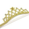 Wrapables Baby Princess Crown Headband with Rhinestones (Set of 2) - 4 of 4