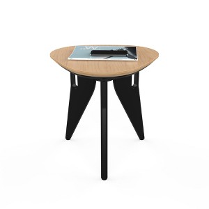 Hoek 17" Stool, Compact & Multi-Use, Scratch-Resistant Waterproof Surface, Durable & Sustainable Materials, One-Click Tool-Free Assembly - 1 of 4