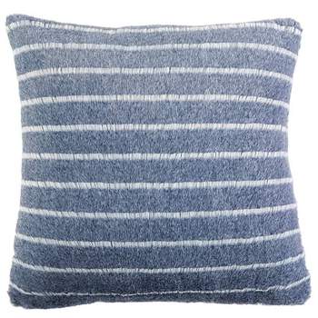 The Lakeside Collection Striped Faux Fur Throws or Accent Pillows