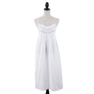 Saro Lifestyle Nightgown With Embroidered Design - 1 of 3