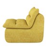 NicBex Polyester Fabric Bean Bag Chair with High-Density Foam,Lazy Sofa Chair with Handle Free Design,Modern Lounge Chair for Living Room,Yellow - 4 of 4