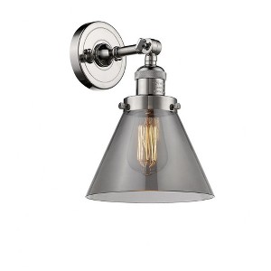 Cone - 1 Light Wall Sconce In Industrial Style-10.5 Inches Tall and 8 Inches Wide - 1 of 1