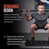 SQUATZ Apollo Resistance Bar - Mini Fitness Board Attachment for Resistance and Strength Training - SQAPLBRSM - 3 of 4