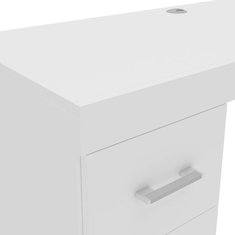 Mayne Corner Desk White - Polifurniture, 5 of 12
