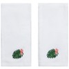 Palm Floral Set of 2 Hand Towels - 3 of 4