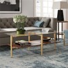  Metal Coffee Table in Gold - Henn&Hart - 2 of 4