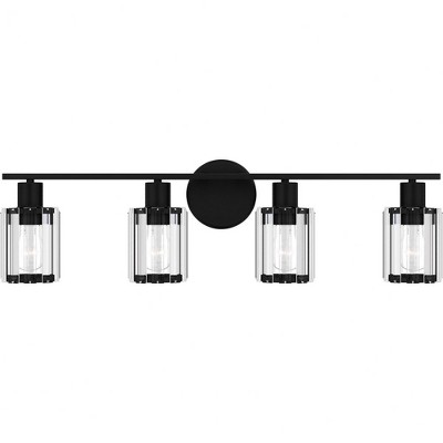 Quoizel Lighting Isla 4 - Light Vanity in  Matte Black