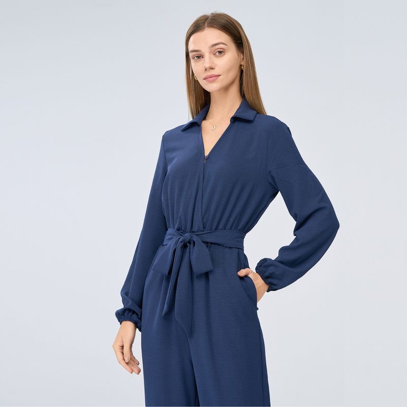 Women's Belted Jogger Jumpsuits - Cupshe, 2 of 16