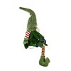 Ganz 20.0 Inch Gnome Light Up Beaded Legs Shelf Sitter Elf Feet Jingle Bells Star Sitting Shelf Figurines - 3 of 3