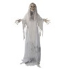 5 Ft. 6" Sonic Standing Gray Skeleton Reaper Halloween Decoration - 2 of 2