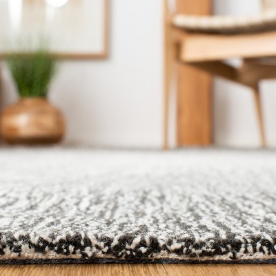 Gray Hand-Tufted Wool 6' x 9' Area Rug