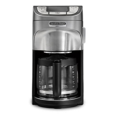 Kenmore Elite 12-Cup Black, Silver Commercial/Residential Drip Coffee Maker  in the Coffee Makers department at