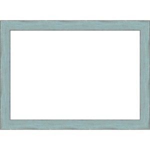 Amanti Art Sky Blue Rustic Framed Magnetic Dry Erase Board - 1 of 4