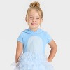 Toddler Girls' Bluey Halloween Costume Cosplay Tulle Dress - Blue - 2 of 4