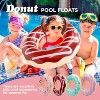 Inflatable Swim Donut, Pool Floats for Kids and Adults, Swimming Inflatables - Perfect for Summer Fun - 4 of 4