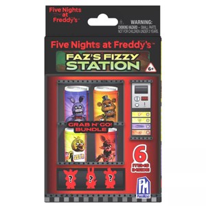 Five Nights at Freddy's Faz's Fizzy Station Grab N' Go, 3 Mystery Mini Figure Playset - 1 of 4