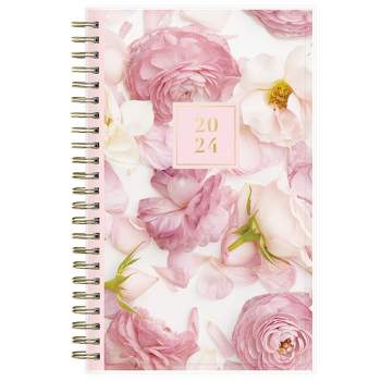 Rachel Parcell for Blue Sky 2024 Planner 5"x8" Weekly/Monthly Roses Sky