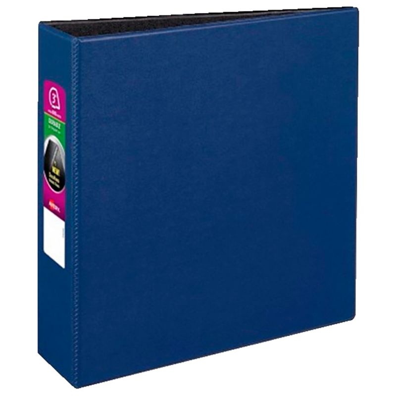 Avery Durable Binder, 3 Inch Slant Ring, Blue, 1 of 3