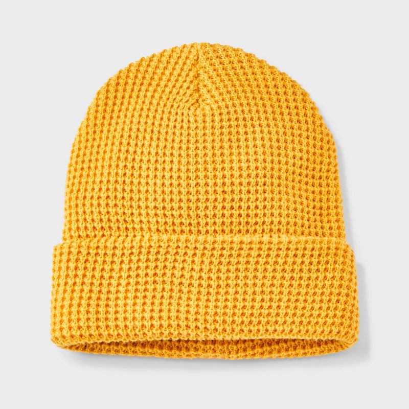 Men&#39;s Waffle Knit Value Beanie - Goodfellow &#38; Co&#8482;, 1 of 6