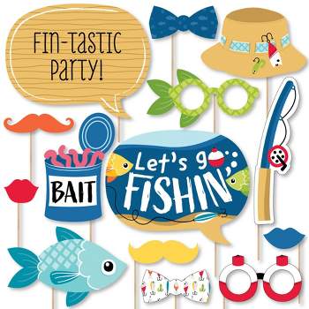 Big Dot Of Happiness Let's Go Fishing - Treat Box Party Favors - Fish  Themed Birthday Party Or Baby Shower Goodie Gable Boxes - Set Of 12 : Target