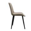 Sapphtopaz Modern Dining Chairs with Mid-Backrest PU Upholstered Dining Room Chair with Metal Leg Kitchen Chair for Dining Room,Kitchen - 3 of 4