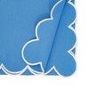 Saro Lifestyle Scalloped Table Runner - 2 of 3