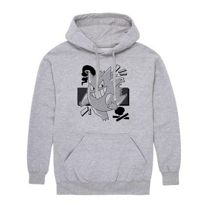 Men's - Pokémon - Gengar Manga Graphic Fleece Pullover Hoodie - 1 of 4