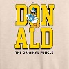 Women's - Disney - Vintage Donald Duck Art Lightweight French Terry Wide Neck Long Sleeve Shirt - 2 of 4