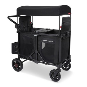 Radio Flyer Voya 2.0 XT 2 Seat Stroller Wagon - Black: All-Terrain