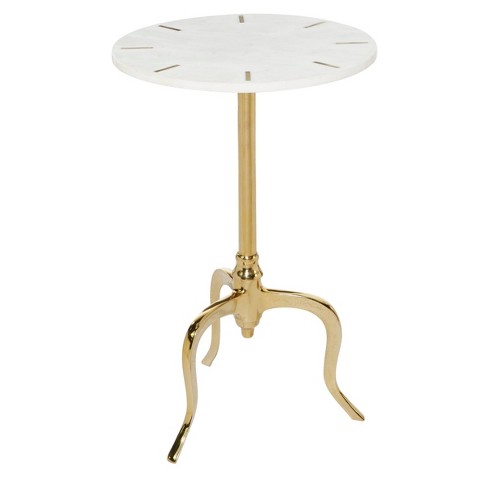 Marble top best sale side table target