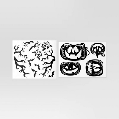 Pumpkins Unframed Window Cling Wall Art Set - Hyde and EEK! Boutique™