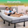 Kings Brand Furniture - Heavy Duty Bed Risers - Furniture Risers 6 Inch Heavy Duty Risers for Sofa & Table - Plastic Riser - Bed Lifts Risers - 4 Risers Furniture - Stackable Bed Lifts Risers - image 4 of 4