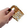 Unique Bargains Durable Vintage Acetate Comb For Curly Hair Brown 1 Pc - 4 of 4