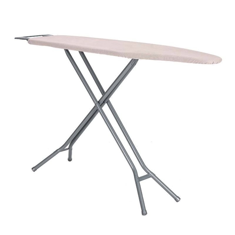 Seymour Home Products 4 Leg Mesh Top Ironing Board with Iron Rest Light Beige, 3 of 15