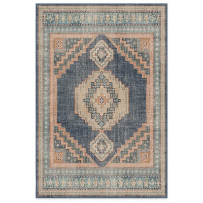Ruggable Rayne Washable Bohemian Flatwoven Area Rug