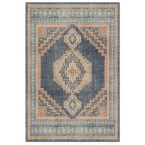 Ruggable Rayne Washable Bohemian Flatwoven Area Rug - 1 of 4