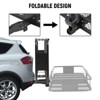 Cargo Carrier, Heavy Duty 200 Lbs Folding Hitch Basket - 2" Receiver Rack for SUV/Truck Camping, Rust-Proof Steel - 4 of 4