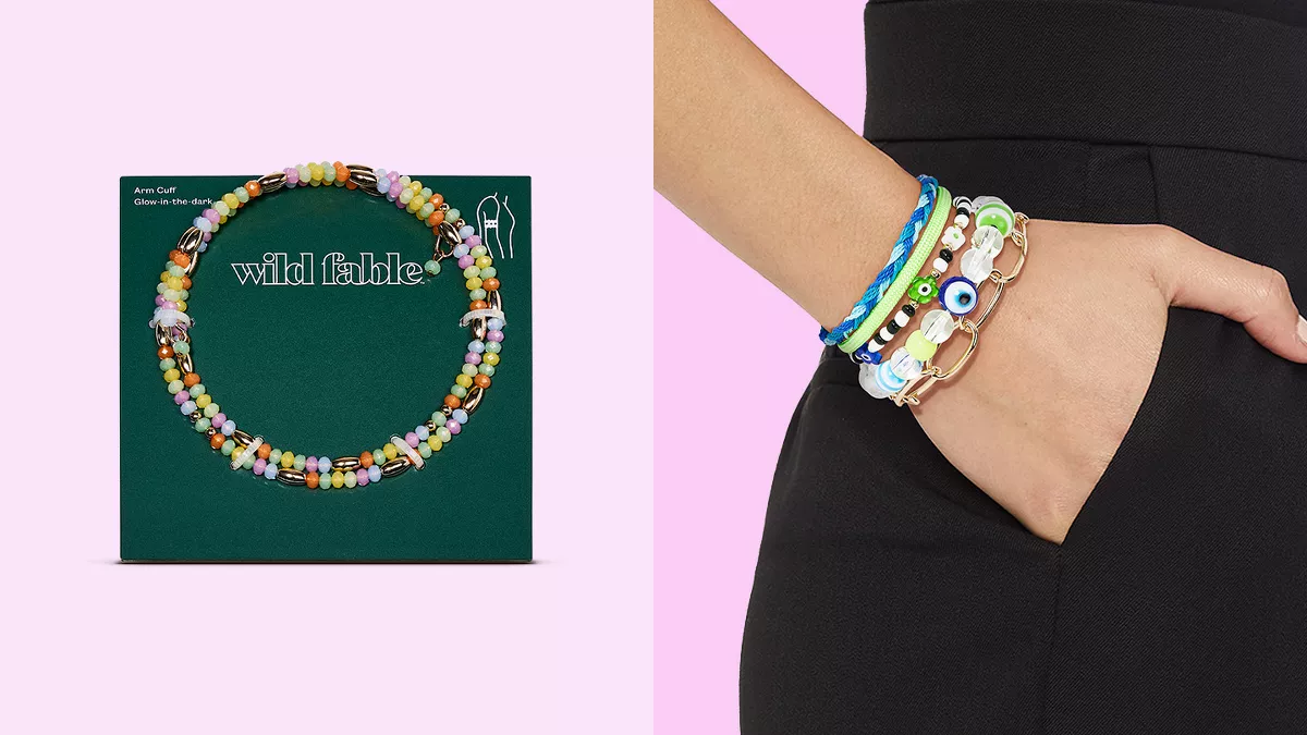 Stranger Bracelet Necklace Pack - Stylish Jewelry Set for Teen Girls -  Perfect C