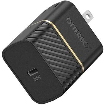 OtterBox USB-C Fast Charge Wall Charger 20W (78-80214) Black Shimmer