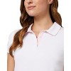 32 Degrees Women's Cool Fitted Lightweight Quick Dry Slim Fit Polo Shirt - 3 of 4