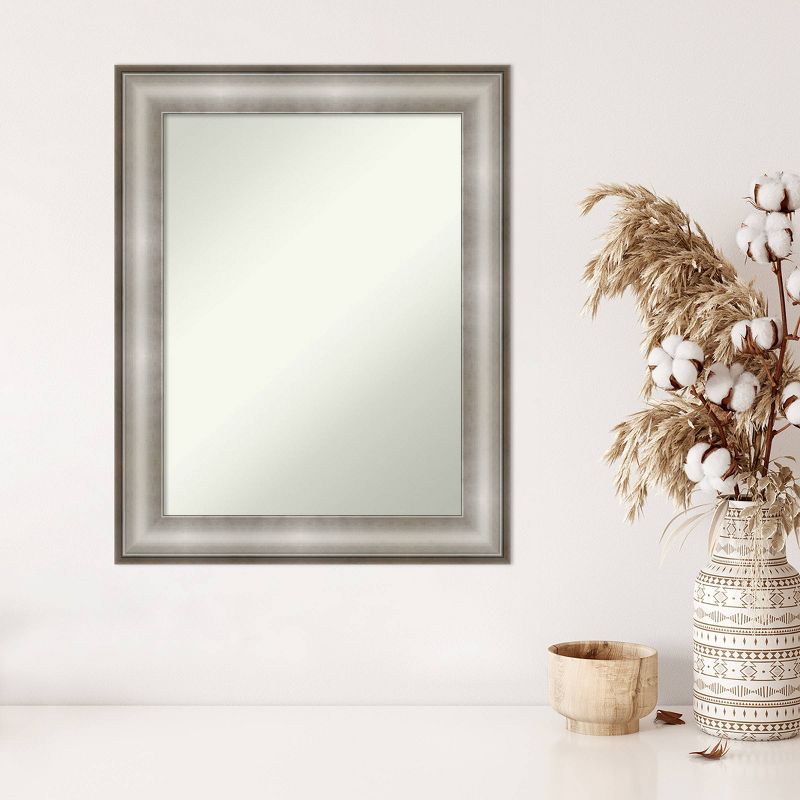 23&#34; x 29&#34; Non-Beveled Imperial Silver Wall Mirror - Amanti Art, 5 of 9