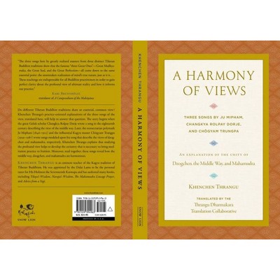  A Harmony of Views - by  Khenchen Thrangu (Paperback) 