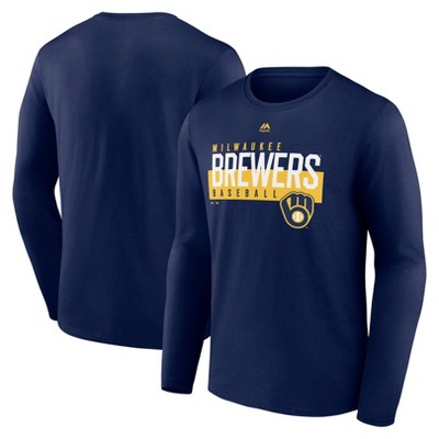 Milwaukee brewers long sleeve shirt online